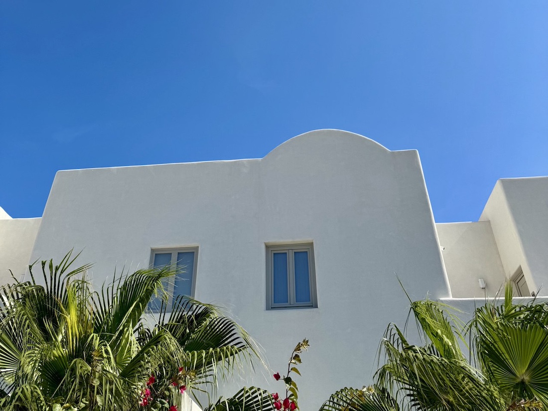 Santorini architecture